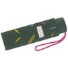 Esprit Petito Little Leaves Pocket Umbrella, Green, Pocket umbrella