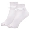 A2Z 4 Kids Girls Socks 12 Pack Frilly Lace Ankle