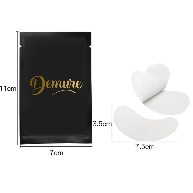 Demure 50 Pairs Eye Pads Eyelash Pads for Eyelash Extension