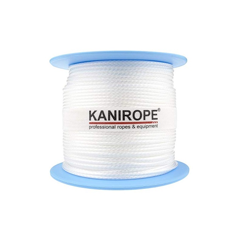 Kanirope® Dyneema Rope PRO 2 mm 100 m White 12-Way