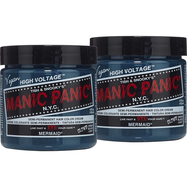 Manic Panic Mermaid Hair Dye Classic 2 Pack