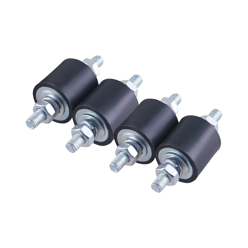CNCYEAH 4 Pieces M8 Rubber Bearings, Rubber Buffer Anti-Vibration Male,