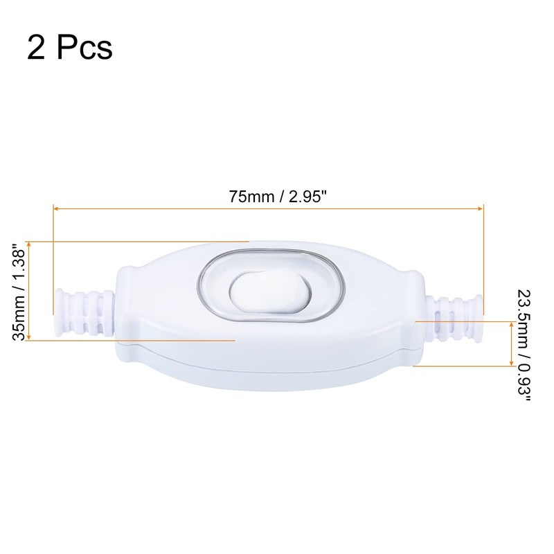 sourcing map 6mm Waterproof Appliance Switch, AC 250V 3A ON/OFF
