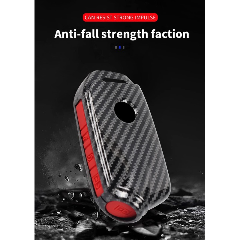 ontto Plastic Car Key fob Cover fit for Kia Stinger