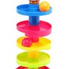 5 Layer Ball Drop Toy Ball Swirling Tower Toddler Stacked