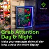 Green Light Innovations LED Writing Message Board 23x27 – Illuminated