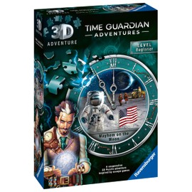 Ravensburger TIME Guardian Adventures: Mayhem on The Moon - 11541 - A Cooperative 3D Puzzle Adventure Inspired by Escape Games for 1 to 4 Players – Ages 12+