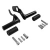 HIYOYO Motorcycle Rear Passenger Peg Crash Bar Frame Slider Fits