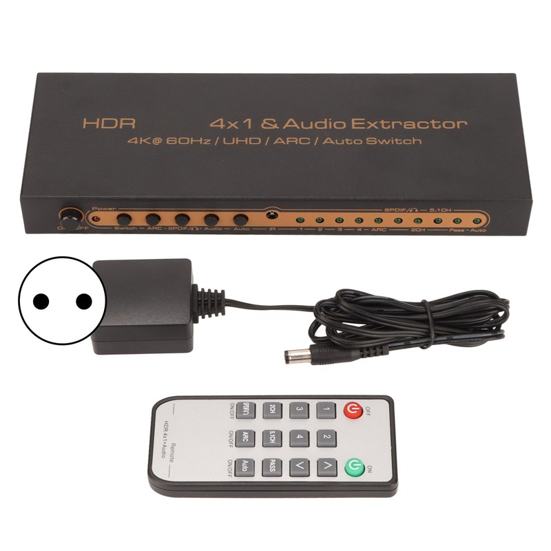 HDR HD Multimedia Interface Switcher Support 4K At 60Hz UHD