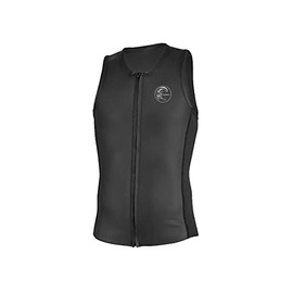 O'Neill Men's O'riginal 2mm Full Zip Vest, Black, Small