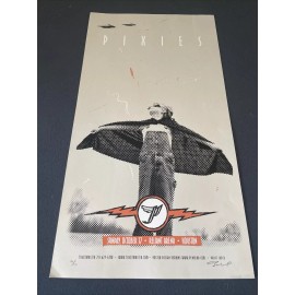 THE PIXIES Original Concert POSTER LIMITED ED Numbered Signed RARE
