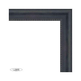 13x39 Traditional Black Wood Picture Panoramic Frame - UV Acrylic, Foam Board Backing, & Hanging Hardware Included!
