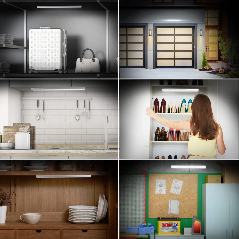 60 LED Closet Lights Battery Powered, BLS Super Bright Under