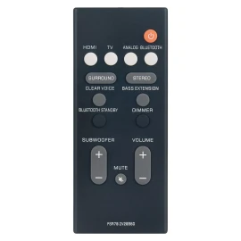For Yamaha FSR78 ZV28960 Replace Remote for Yamaha Soundbar YAS-106 YAS-207 YAS-107 ATS1060