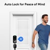 Keyless Entry Door Lock Deadbolt with Handle Set, Smart Front