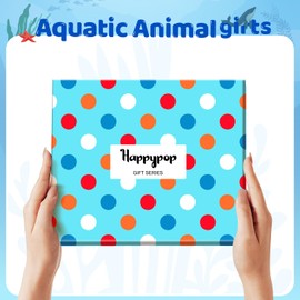 HAPPYPOP Turtle Gifts for Men - Funny Sea Turtle Socks Ocean Gifts for Women Teen Girls