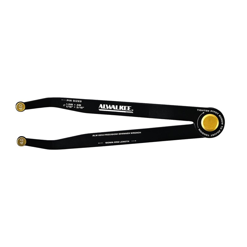 ALWALKEE 25-Piece Pin Wrench Set with Case, Precision Spanner Wrench