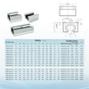 BEVDICNC Linear Rails 2PCS SBR20-300mm and 4 PCS SBR20UU Carriage