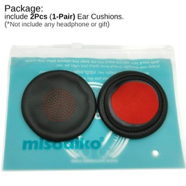 misodiko Ersatz-Ohrpolster-Set für Plantronics Voyager Focus UC B825, Backbeat Sense Headset, Kopfhörer-Reparaturteile, Ohrpolster (2 Stück)