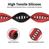 Meliya Silicone Watch Bands Quick Release 20mm 22mm, Soft Silicone