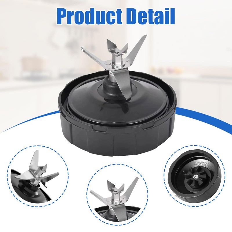7 Fins Blade Replacement Part for Nutri Ninja Auto iQ,