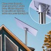 Gen 3 Pipe Adapter, Stainless Steel Pole Mount, for Gen