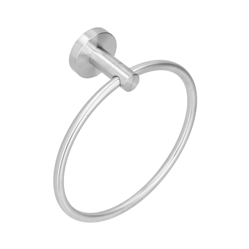 Towel Ring Modern Circle Wall Maounted Stainless Steel Bathroom Towel