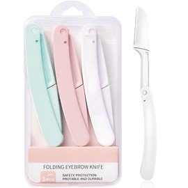 Dermaplaning Razors Tool for Women Face,3 PCS Eyebrow Razor,Facial Hair Removal for Women Sensitive Skin