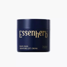 Essence Herb 에센허브 리프트 크림 블랙 스네일 시그니처 촉촉 탄력 50ml Essence Herb Lift Cream Black Snail Signature Moisturizing Elasticity 50ml