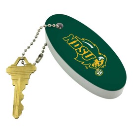 GRAPHICS & MORE North Dakota State University Floating Keychain Oval Foam Fishing Boat Buoy Key Float