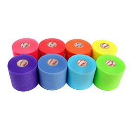 Mueller Rainbow Pack of Sports Pre-Wrap (8 Colors!),30 Yards,Rainbow