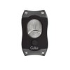 Colibri S-Cut Cigar Cutter (Black and Gunmetal)