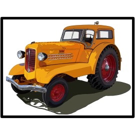 Minneapolis Moline Tractors New Metal Sign: Model UDLX Featured