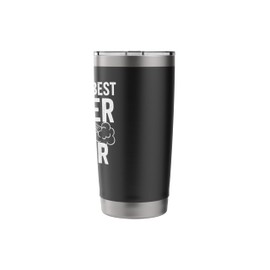 World's Best Farter I Mean Father - Father's Day Dad Joke Stainless Steel Insulated Tumbler