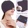 Ahigh Migräne Maske, Kühlmaske Migräne, Migraine Relief Cap, Dehnbare Doppelseitiges