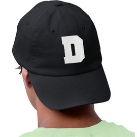 Unisex Boys Girls Baseball Cap Hat Cap A-Z Alphabet Morefaz (TM)