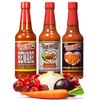Marie Sharp's HOT HABANERO BEWARE COMATOSE and BELIZEAN HEAT Pepper