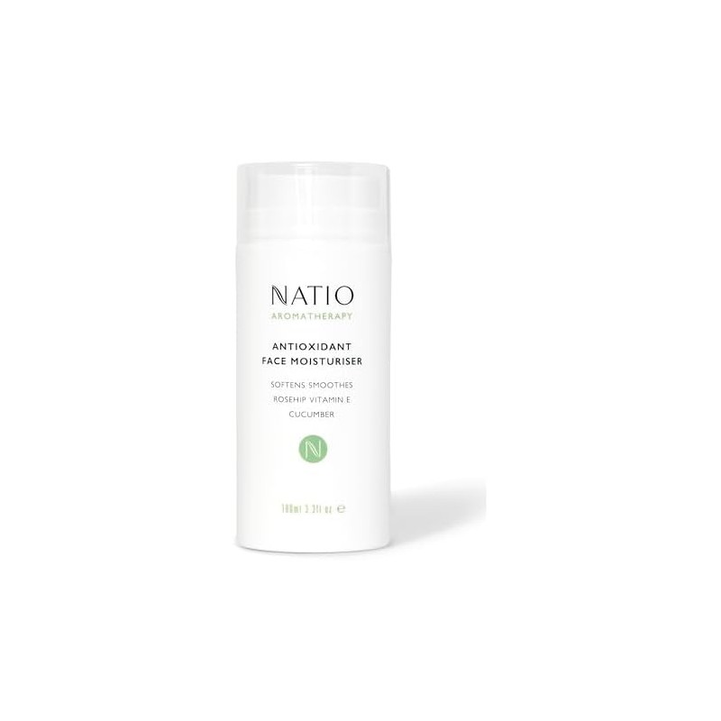 Antioxidant Face Moisturiser by Natio for Women - 3.3 oz