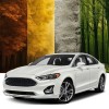 NEVERLAND Car Floor Mat Rubber Liners For Ford Fusion 2017-2021