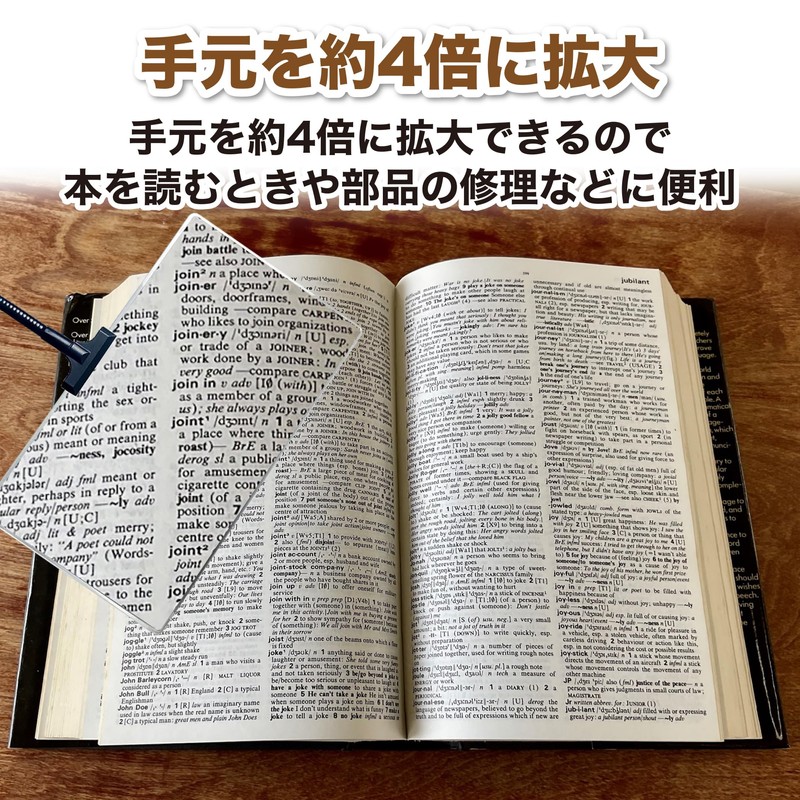 EdisonBrain Standing Magnifying Glass Reading Magnifying Glass Presbyopia Elderly Technician