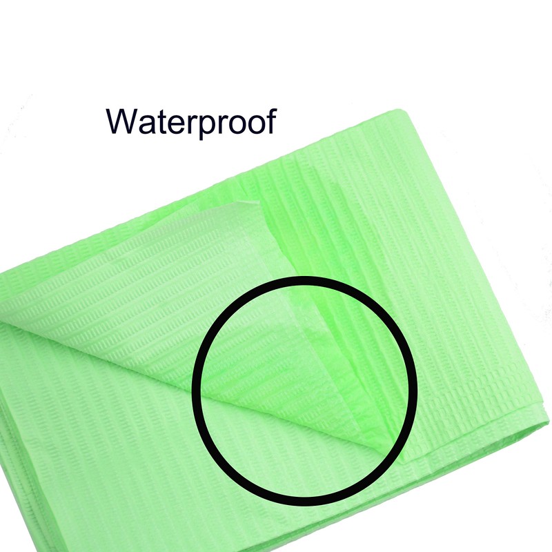 Aokbean 125pcs 13x17.7 inch 3 Ply Disposable Tattoo Tablecloth Waterproof