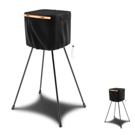 Singdur Pitching Machines Cover for Most Softball/Baseball，600D Oxford Cloth Waterproof，Universal Most Softball/Baseball Pitching Machine（23.6 L x 23.6W x31.5 H in）