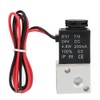 DirectActing Solenoid Valve Water Air Oil 2Position 3Way Aluminum Alloy