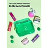 I DEW CARE - Green Pouch | Makeup Bag, Water-resistant,