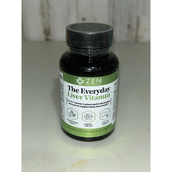 Zen Nutrients The Everyday Liver Vitamin Cleanse Detox & Repair