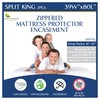 Split King Mattress Encasement 39" x 80" (2PCs Twin XL)
