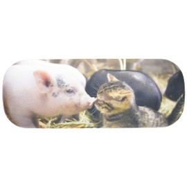 Megan 2211-03 Cute Cat Photo Hard Case for Kittens and Pigs, Kenta Igarashi "Flying Cat®" Series