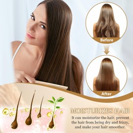 Rice Water Shampoo Bar, Shampoo Soap Solid, Rice Shampoo Bar, 2-in-1 Rice Water and Conditioner Bar, Anti-Hair Loss Rice for Hair Growth, Moisturising