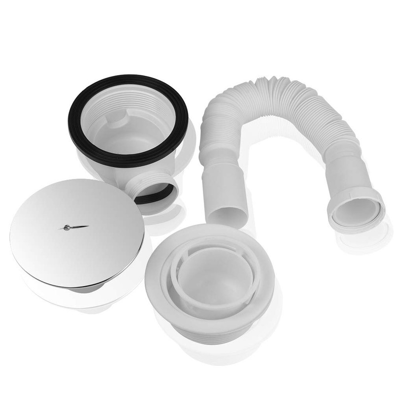 euroharry Drain Fitting with Odour Trap for Shower Trays with