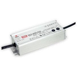 Mean Well HLG-60H-24A LED-Treiber, LED-Trafo Konstantspannung, Konstantstrom 60W 2.5A 24 V/DC PFC-Sc